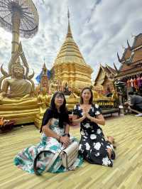 "Golden Peace Above Chiang Mai – Doi Suthep Temple” 🔔 