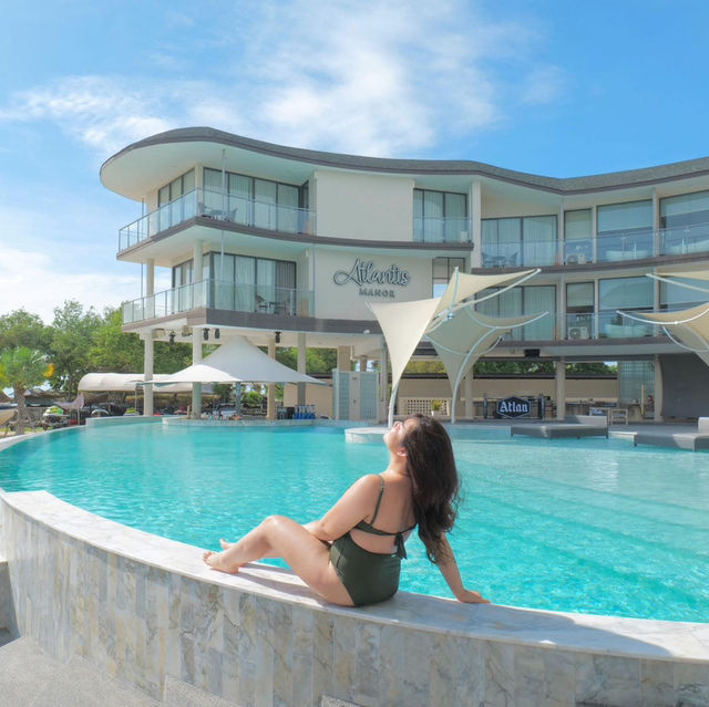 💙Atlantis Manor รร.เปิดใหม่บางแสน วิวทะเล สระปัง