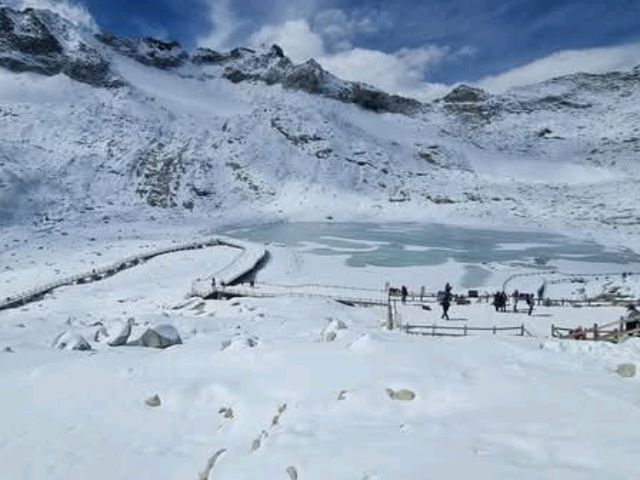 Dagu Glacier วิวด้านล่างก็สวย