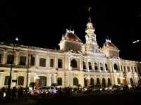 🏛️ Day & Night Vibes: Ho Chi Minh City People’s Committee & Ho Chi Minh Statue