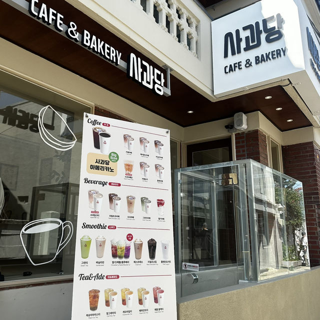 【水原】 NEW OPEW! 韓国で人気のカフェ 🍎사과당リンゴ好きは行ってみて！