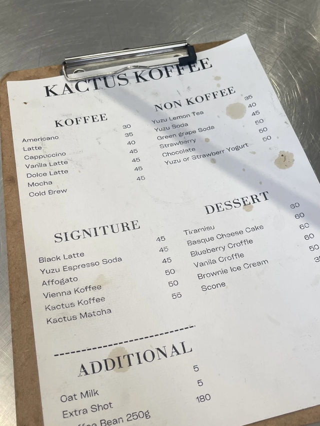 Cactus Cacti & Seoul‑Inspired Sips – My Visit to Kactus Koffee, Hong Kong (Yau Ma Tei)