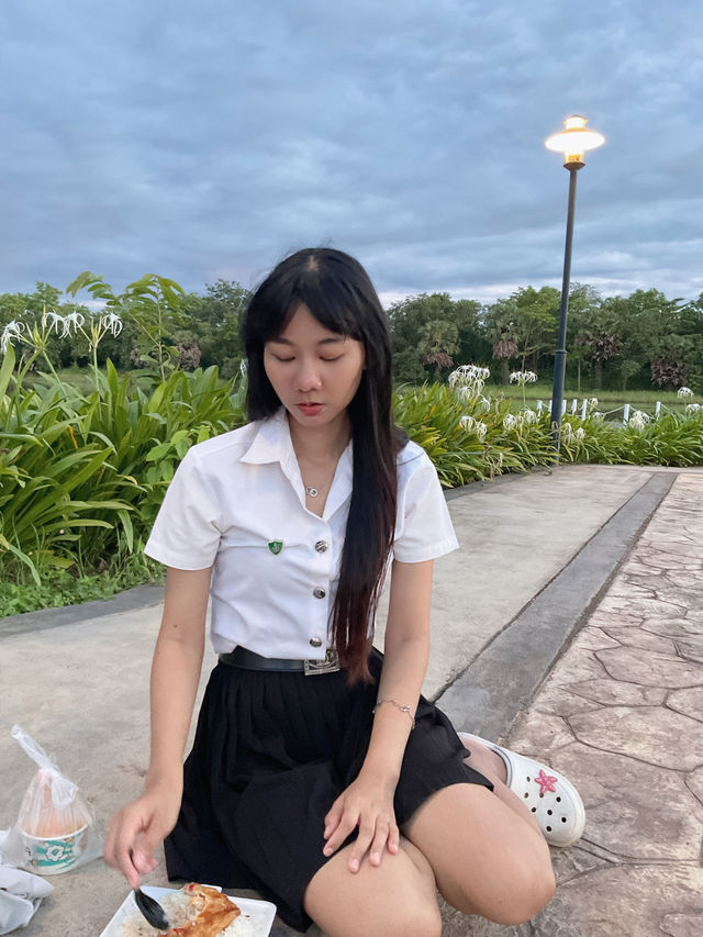วิวอ่างสกล ในมอเกษตร