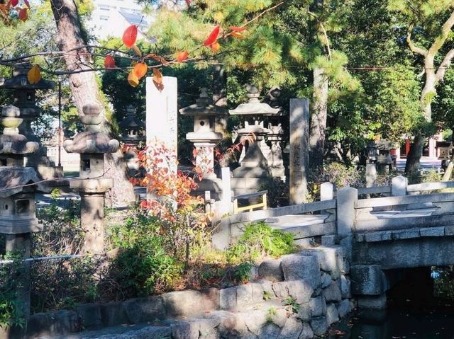 산책과 사진 명소로 추천하는 스미요시 신사