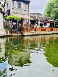 A Romantic Water Town with Unique Covered Corridors