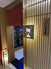 絕美景色包廂吃日本料理