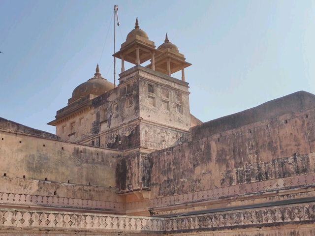 金黃山城中的摩揭陀傳奇#琥珀堡（Amber Fort）-印度捷布 (Jaipur)