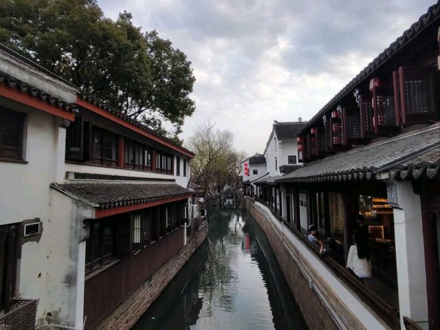 ถนนคนเดินโบราณเมืองเก่าซูโจว
