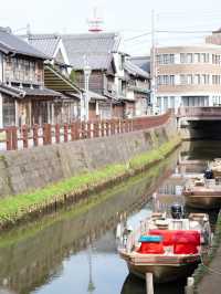 江戸時代にタイムスリップしたかのような水郷の街