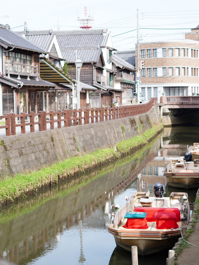 江戸時代にタイムスリップしたかのような水郷の街 江戸時代にタイムスリップしたかのような水郷の街