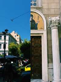 빛으로 물든 아테네의 밤, 분수 광장에서의 순간 