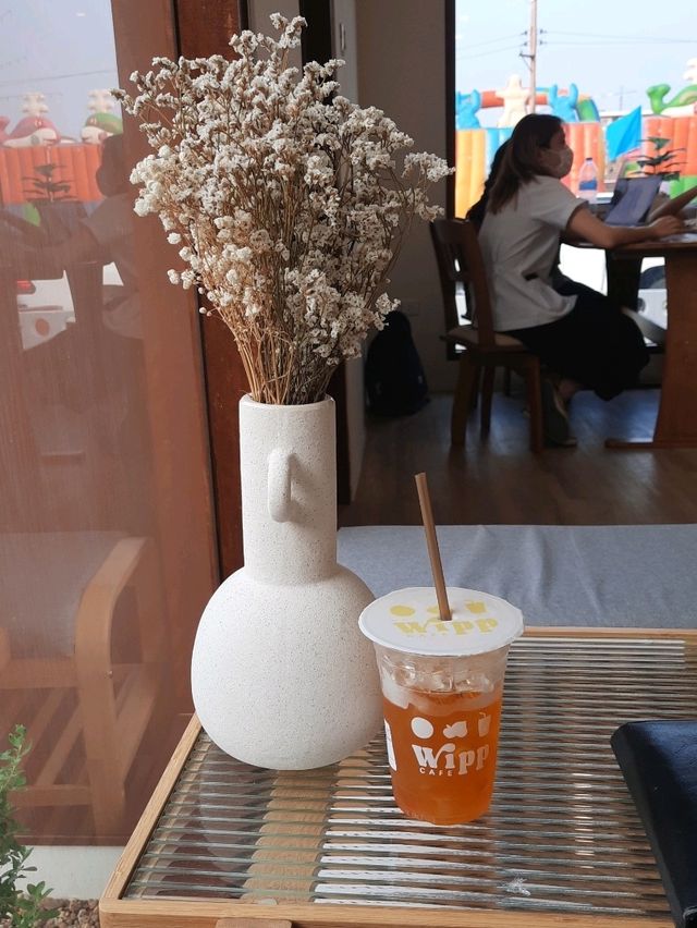 📍check in "Wipp Cafe" @ตลาด 62 Blocs