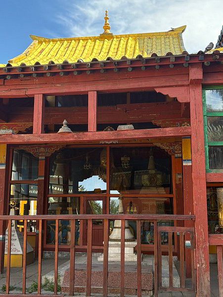 Gandantegchenling Monastery - Several Temples with Chanting Monks