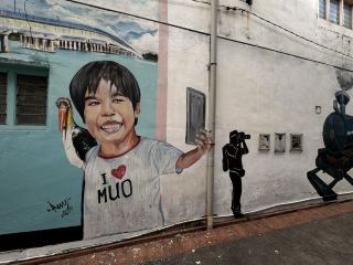 🎨 Muar Street Art — Colour, Culture, and Character on Every Corner