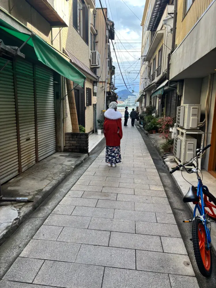 🇯🇵尾道👘街歩き🍵🥰