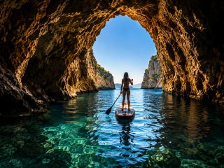 今、トルコの夏で最も熱いトレンドは「SUP」！その魅力に迫る。