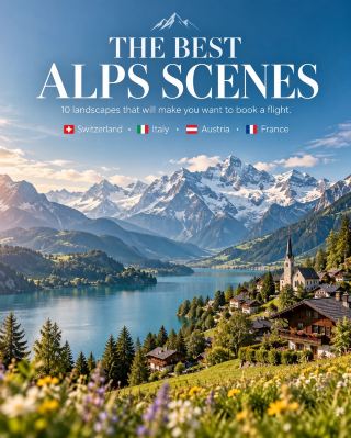Ultimate Alps Bucket List: Dreamiest Views From Switzerland to Slovenia 🏔️✨