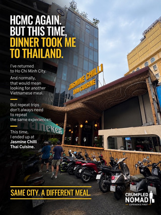 I Came to Vietnam — and Ate Thai Food