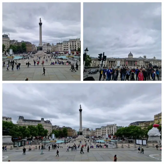 ✨ Explore London's Icon: 🦁 #TrafalgarSquare 🦁✨