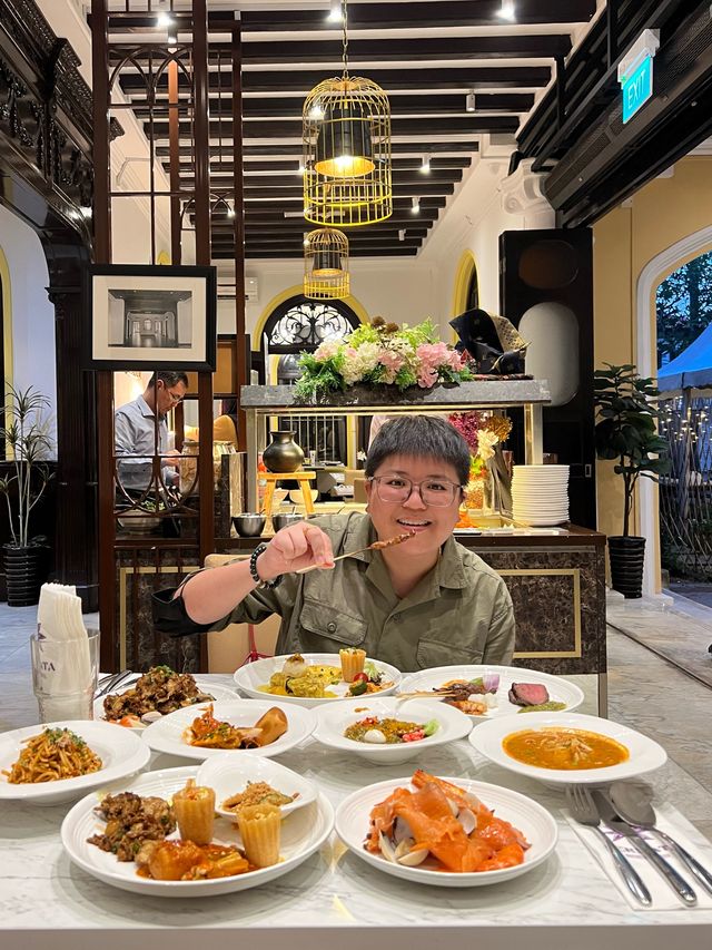 Halal Buffet In a Historic Site Singapore 