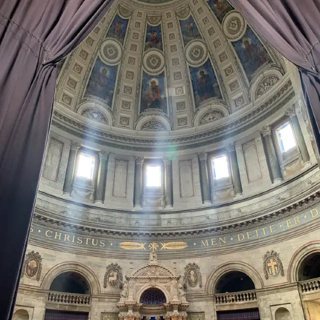 Magnificent timeless marble church Copenhagen