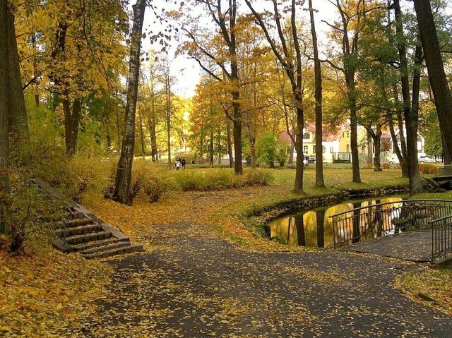Autumn feelings in Arcadia Park Riga 🗺️