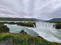 Hiking to spectacular Goðafoss 🗺️