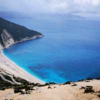 The Blue Wonders of Myrtos Beach