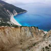 The Blue Wonders of Myrtos Beach