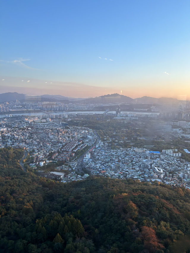 🌆🌿 Seoul from Above: N Seoul Tower & Namsan Park