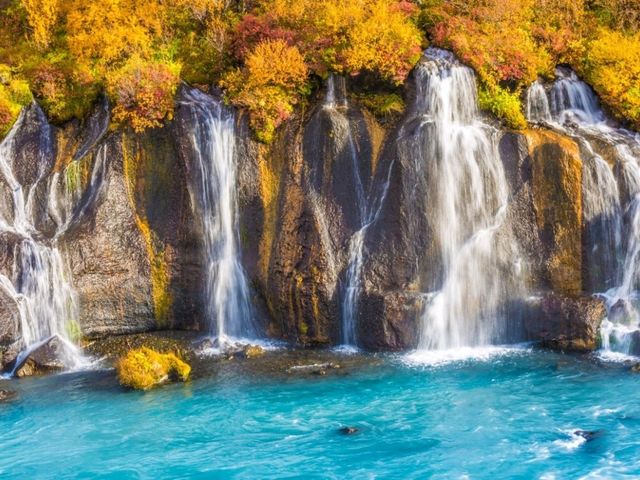 Enjoy the stunning waterfalls of Iceland!