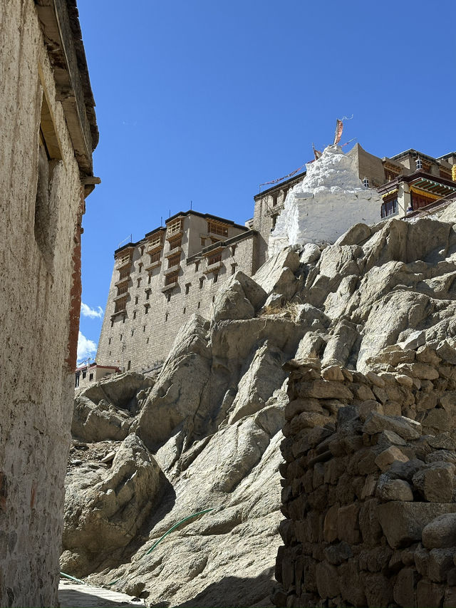 Royal Palace lost in mountains 