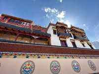Buddhist Monastery lost high in mountains 