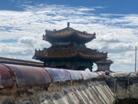 Mongolia, Darkhan Amarbaysgalant Monastery
