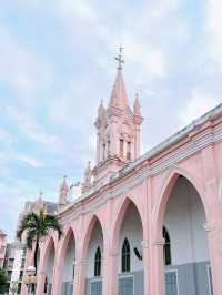越南丨岘港最美粉色主教座堂