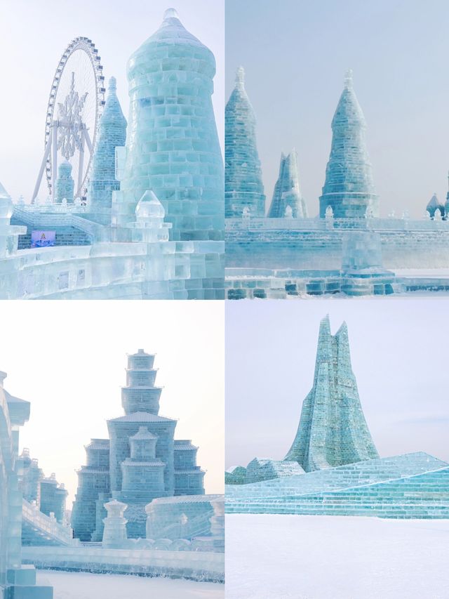 哈爾濱冰雪大世界遊玩攻略真的太美了