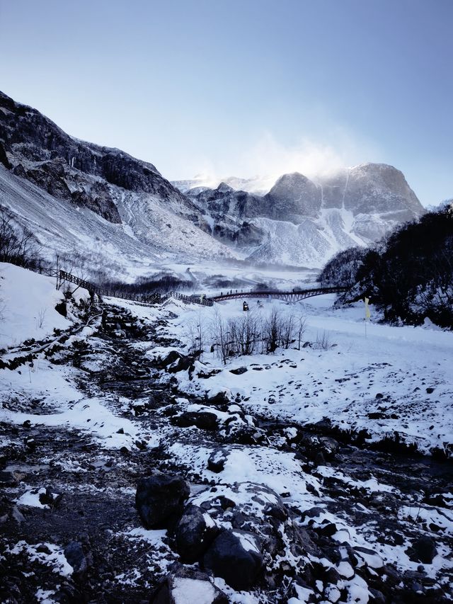 吉林探訪|冬季絕美長白山瀑布