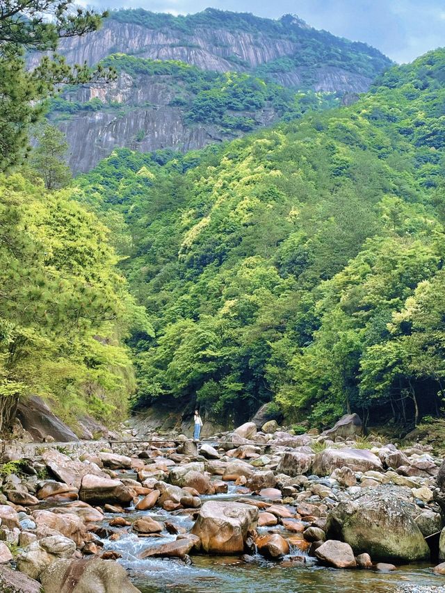 安徽宣城鄣山大峡谷小眾輕徒步好去處