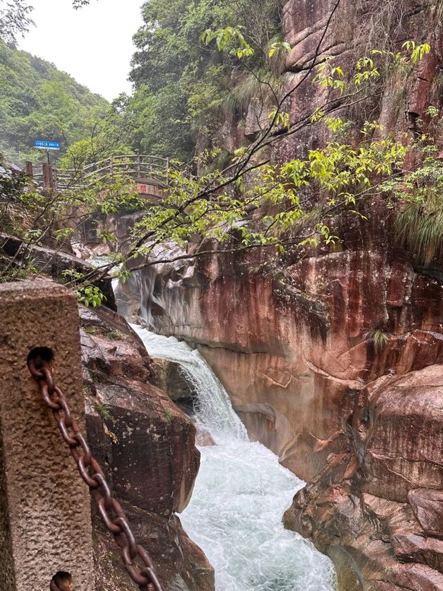溪鄣山大峡谷皖南小众景點