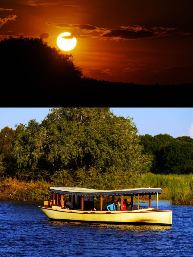 長河落日     徜徉餘暉——津巴比韋「贊比西河」