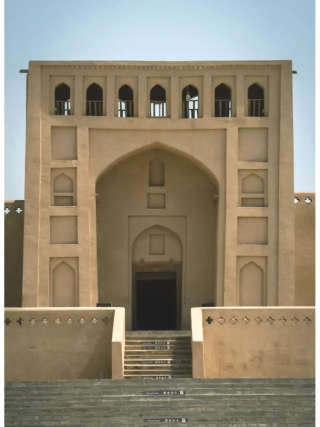 It is a majestic and magnificent religious building, shining with the brilliance of Islamic culture