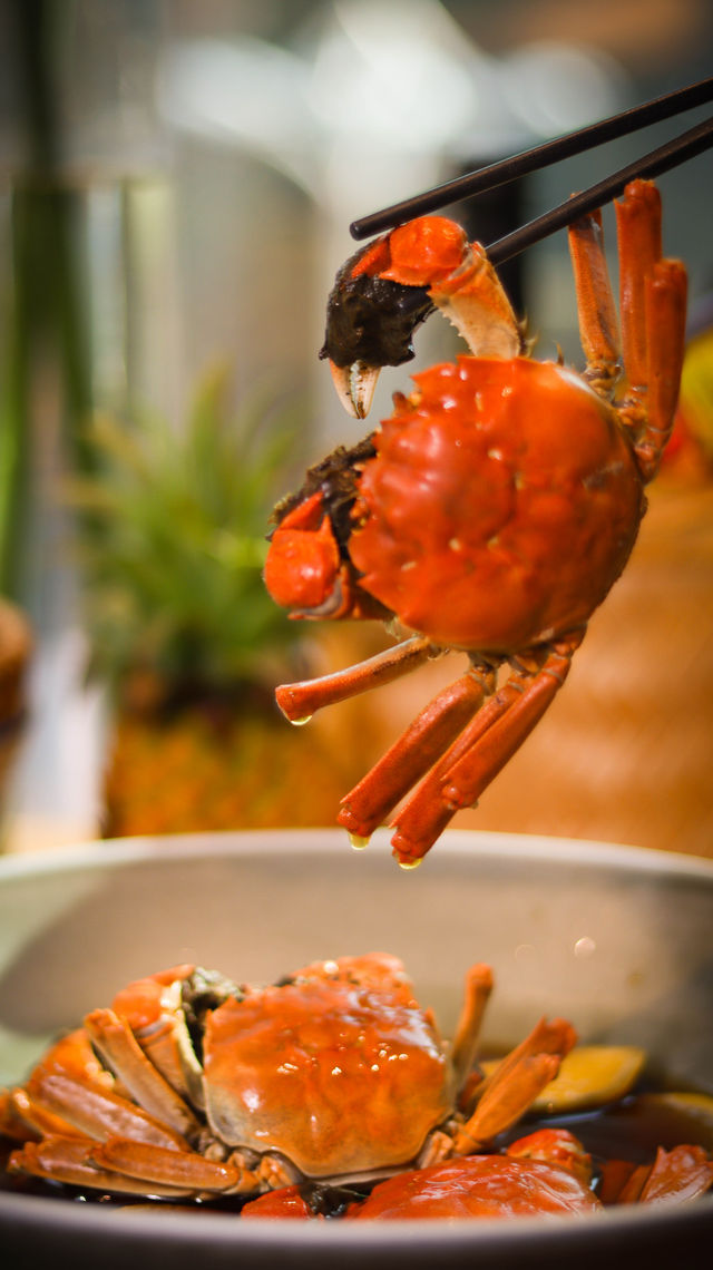 厦門賓館丨食蟹季，盡顯入秋儀式感。