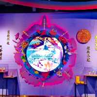 西安美術館  迎春展春意盎然，圖畫禪禪悟達曠。