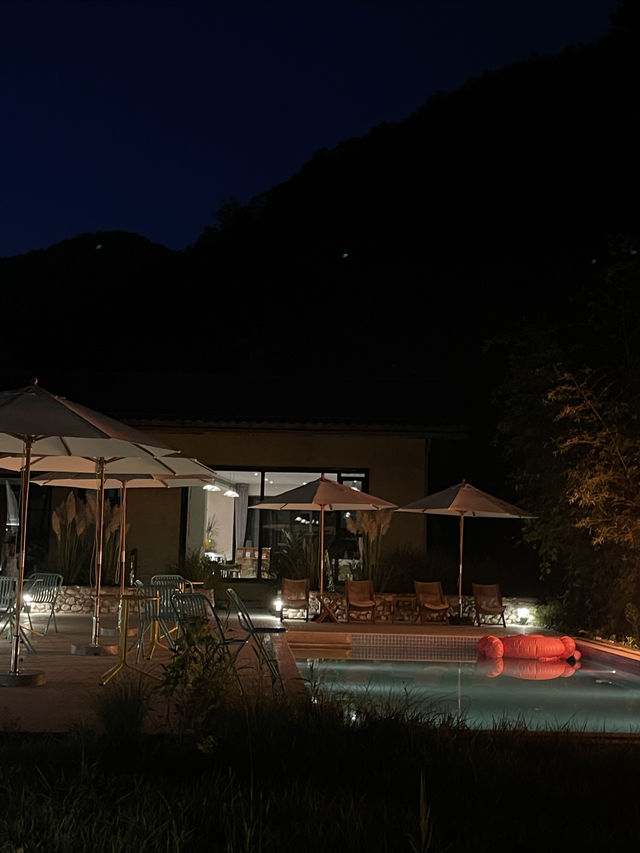 西安周邊2天一夜漢中——（漢水遙民宿）。