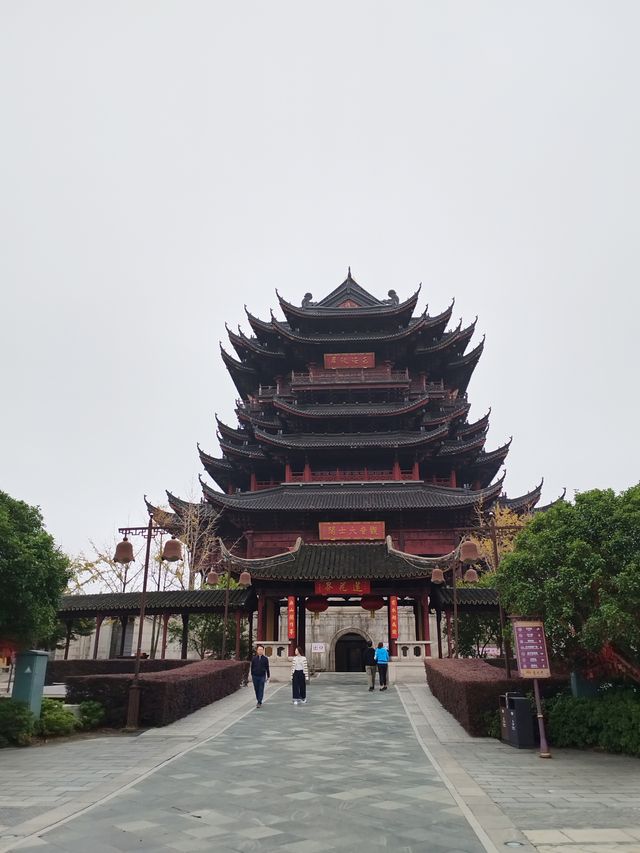 樓台煙雨中——重元寺。