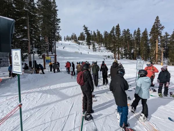 Today is perfect for skiing