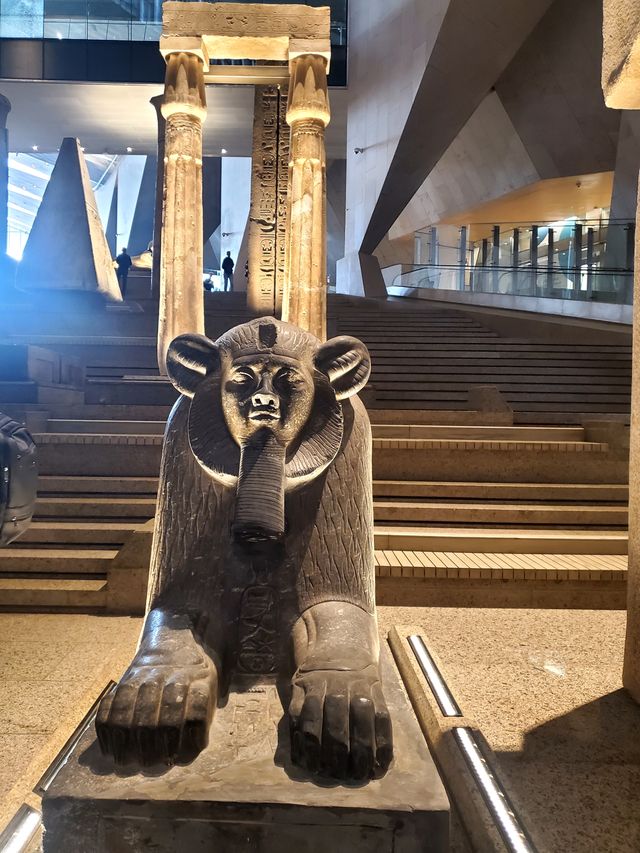 大埃及博物館——現代與歷史的完美結合。。