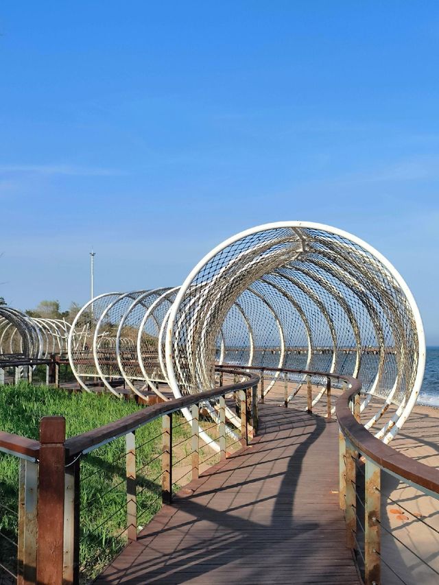 葫蘆島興城海濱風景區：海天一色的魅力畫卷