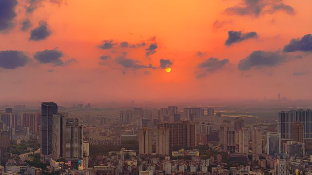 中山看日落的，酒店觀景台，感受這座城市的魅力