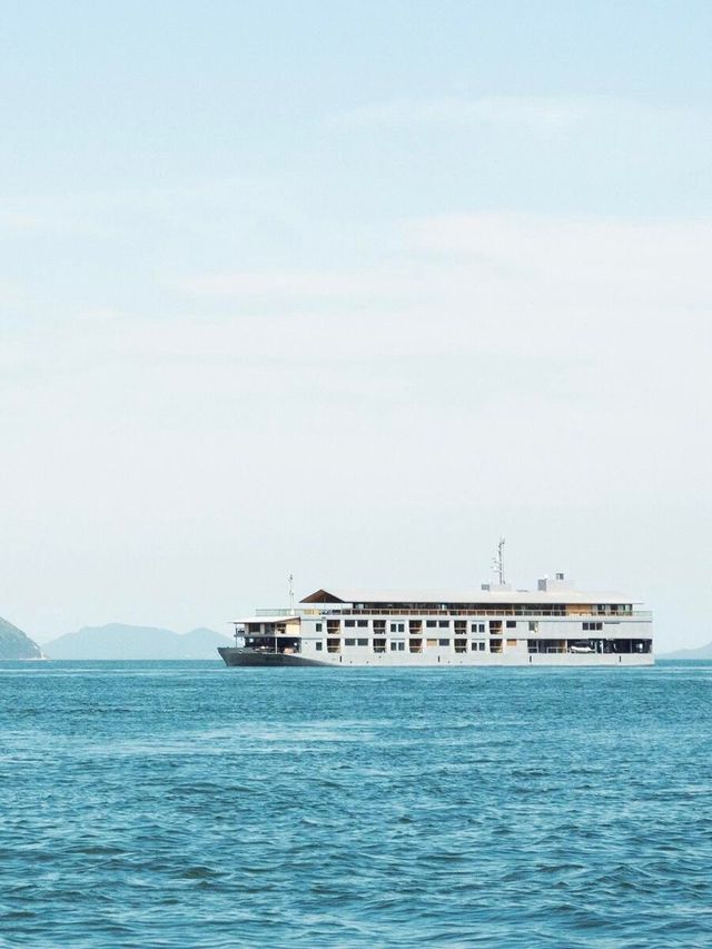 日本Guntû瀨戶內海上的漂浮旅館